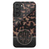 Dark Tortoiseshell Round Monogram Galaxy Case