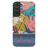 Tropical Flowers Custom Name Galaxy Case