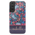 Floral Paisley Custom Name Galaxy Case