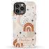 Boho Rainbows Personalized Name iPhone Case