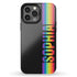 LGBTQ Custom Rainbow Name Pride iPhone Case