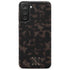 Dark Tortoiseshell Custom Crossed Arrows Initials Galaxy Case