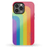 LGBTQ Pride Flag Rainbow Custom Name iPhone Case