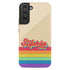 LGBTQ Pride Rainbow Custom Retro Name Galaxy Case