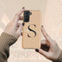 Monogram Personalized Solid Galaxy Case