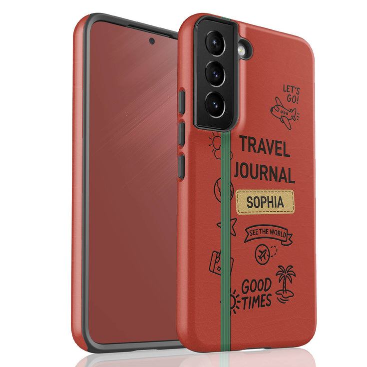 Personalized Classic Travel Journal Galaxy Case