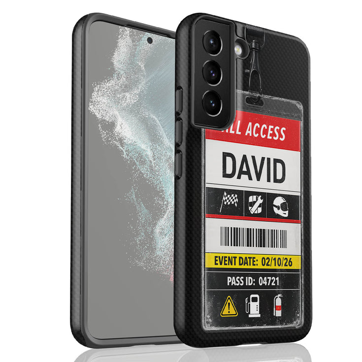 Personalized Racing Pass Galaxy Case