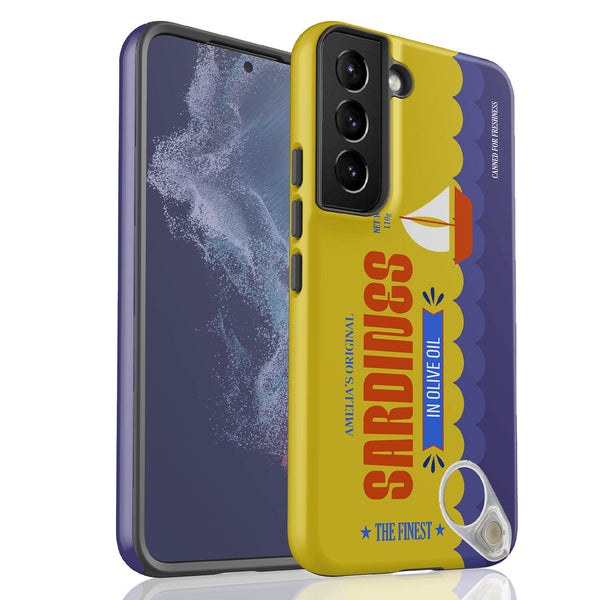 Personalized Retro Sardines Tin Can Galaxy Case