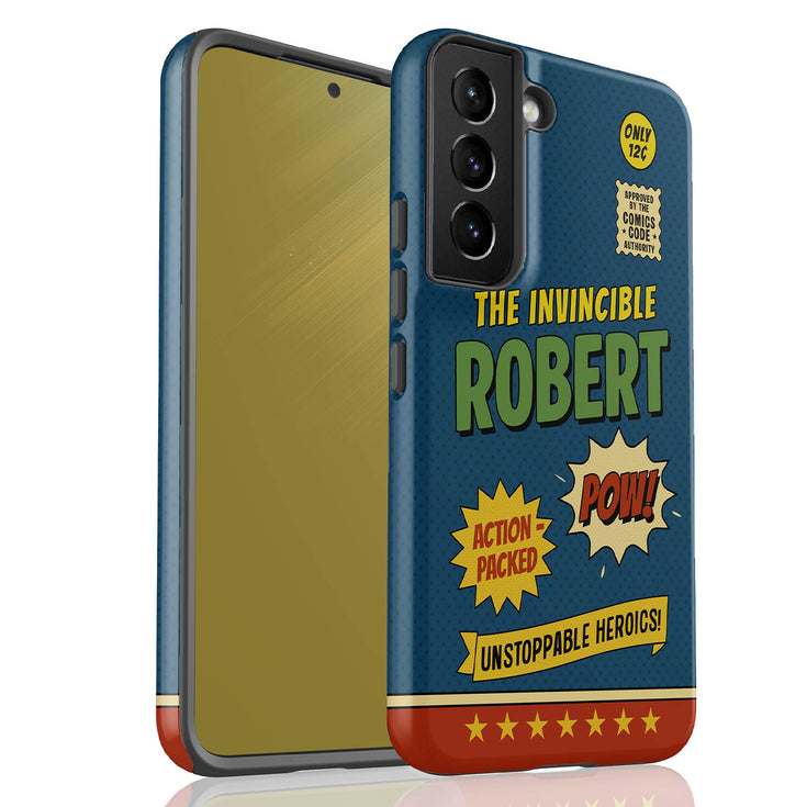Personalized Retro Comic Book Galaxy Case