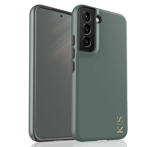 Custom Initials Fresh Aesthetic Galaxy Case - Vertical