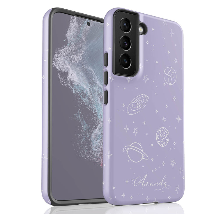 Personalized Pastel Universe Colors Galaxy Case