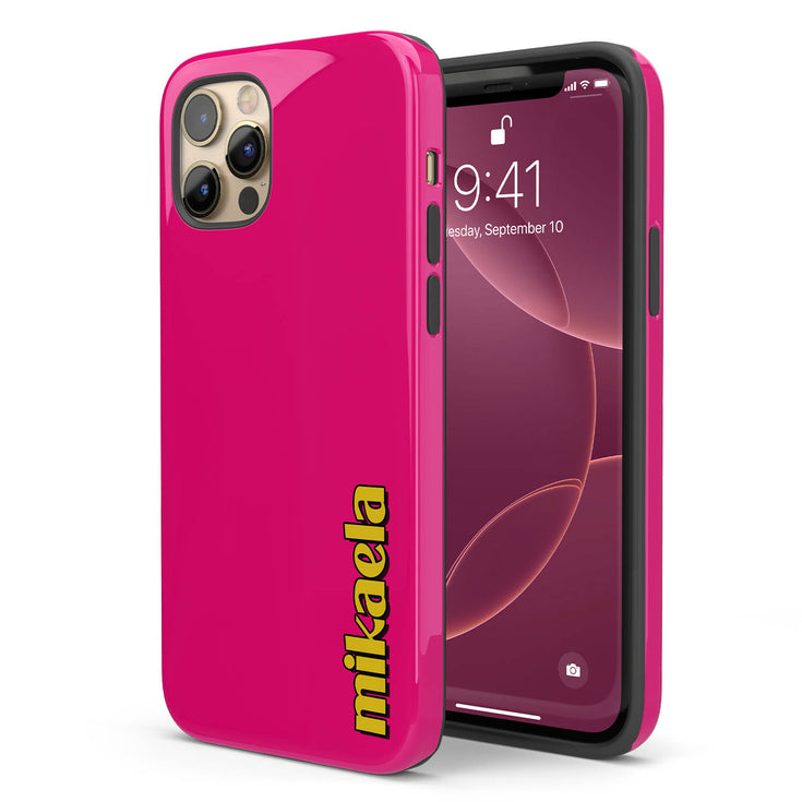 Personalized Pop Colors iPhone Case