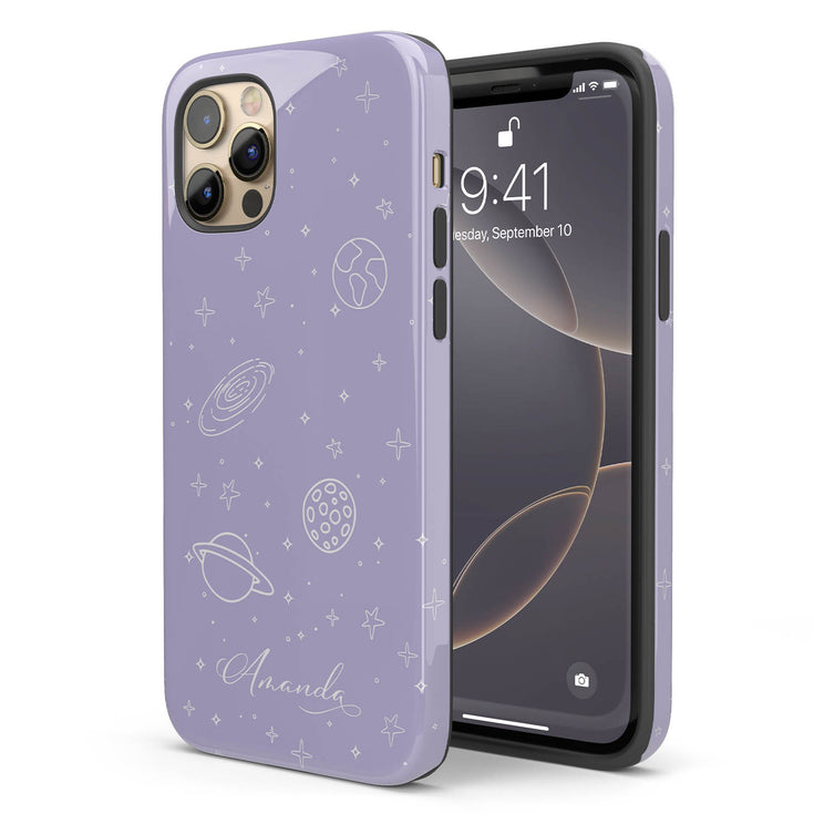 Personalized Pastel Universe Colors iPhone Case