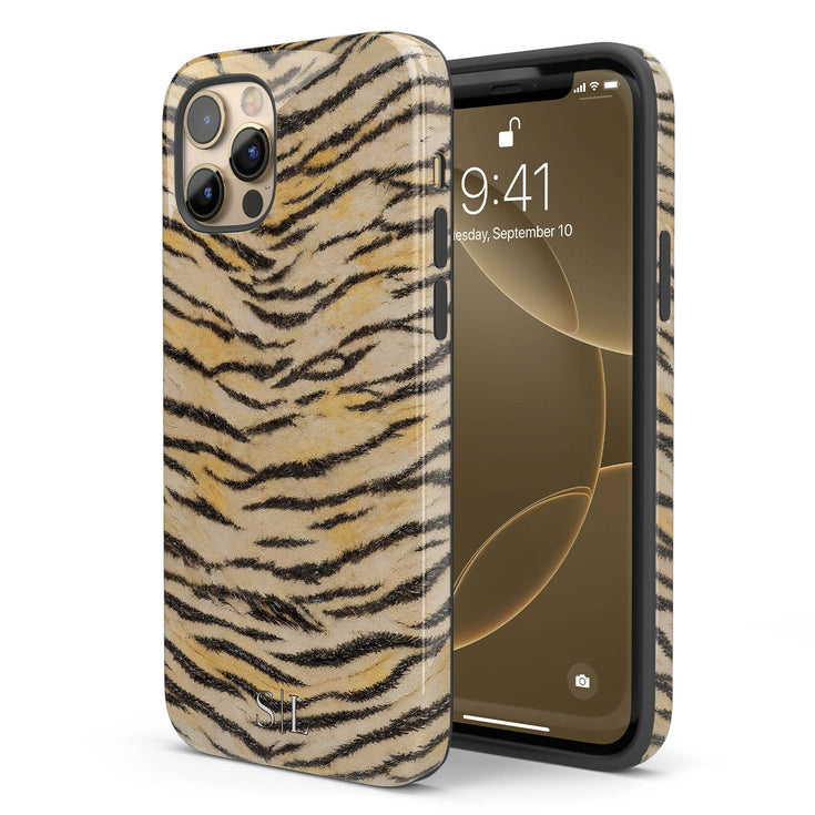 Personalized Velvet Tiger iPhone Case