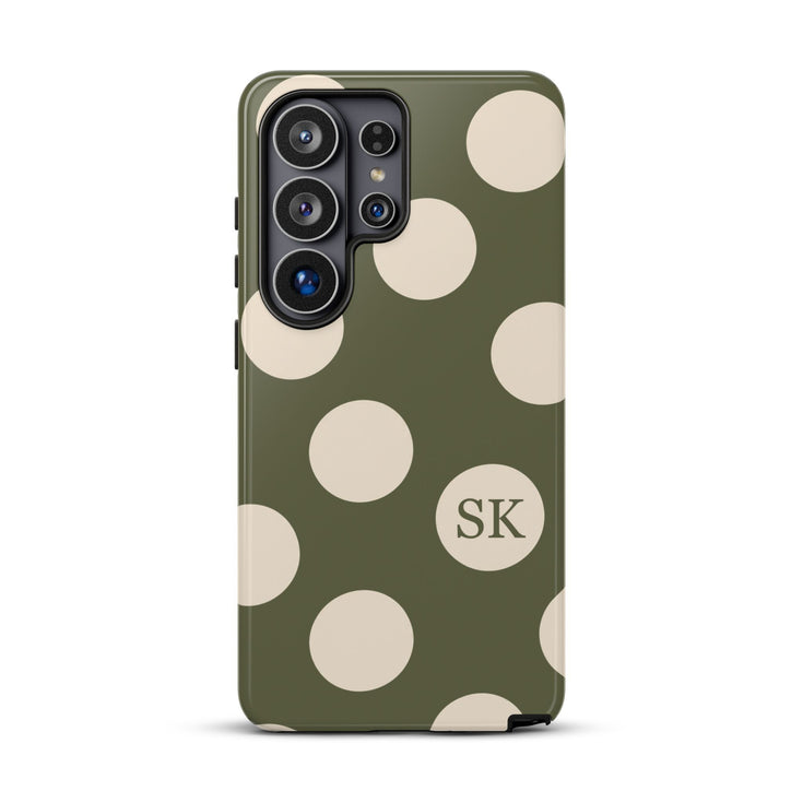 Personalized Sunday Dots Galaxy Case