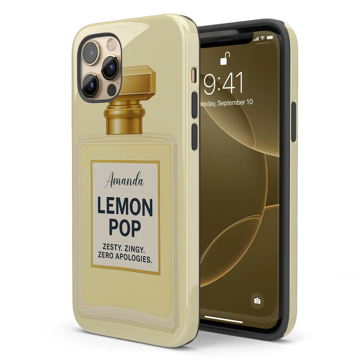Personalized Essence Perfume Bottle iPhone Case