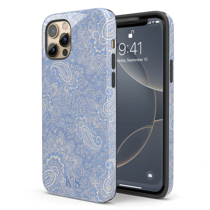 Personalized Resort Paisley iPhone Case