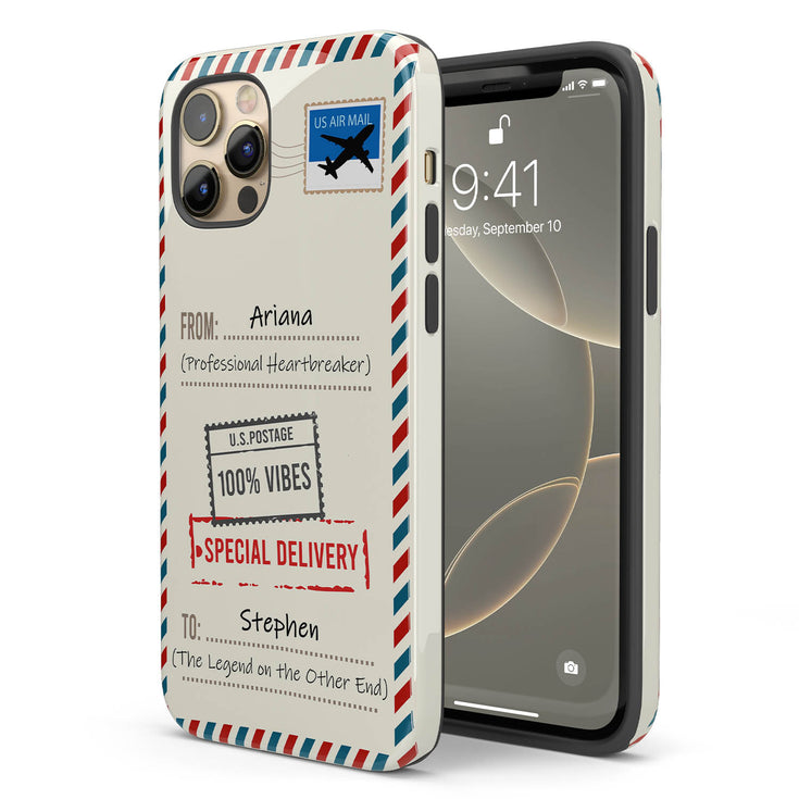 Personalized Classic Mailing Envelope iPhone Case