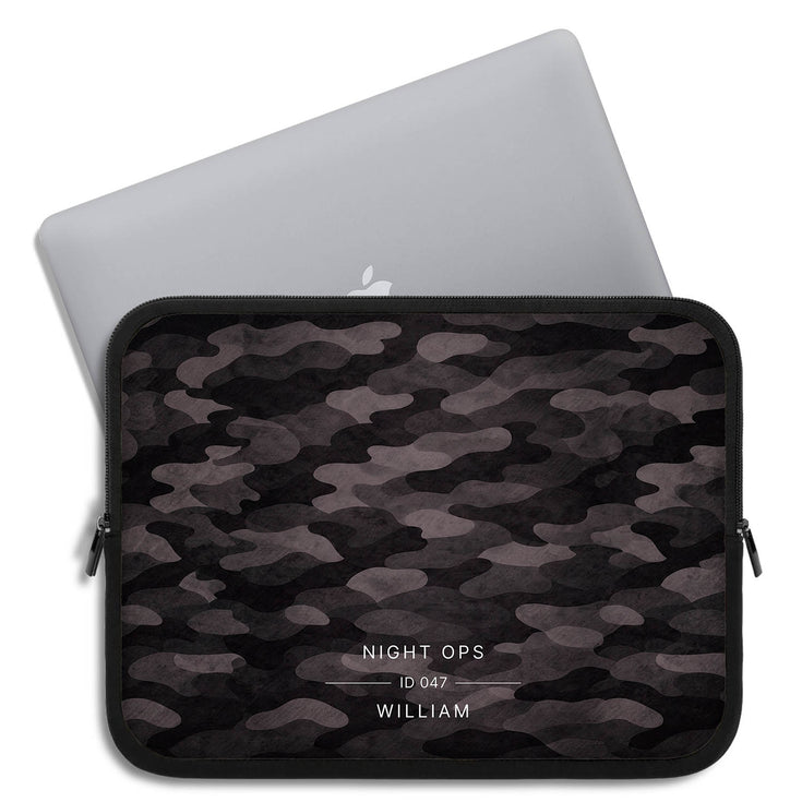 Personalized Tactical Camo Laptop Sleeve