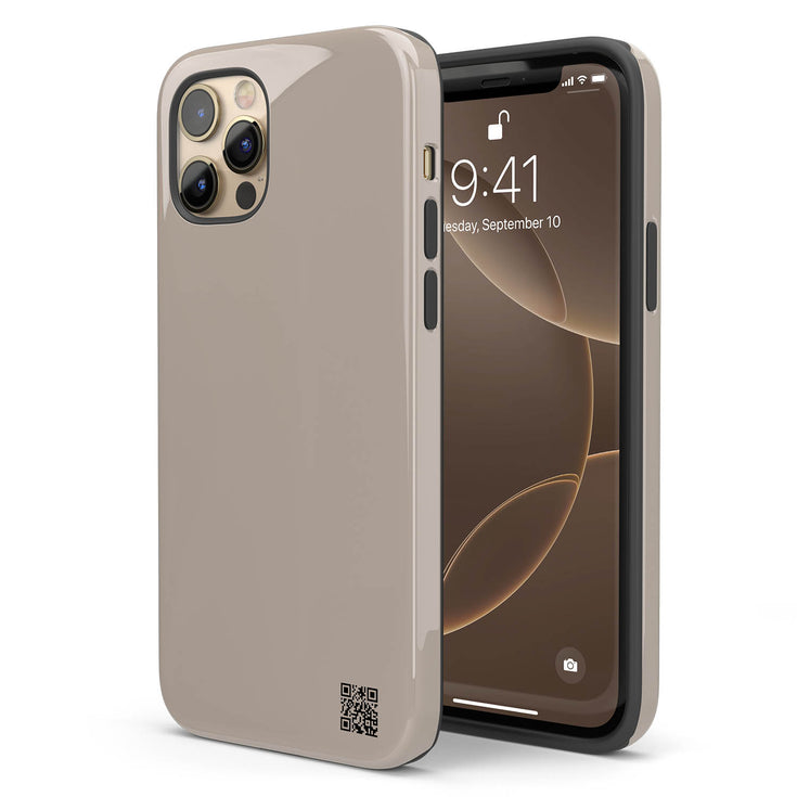 Custom Special Message QR Code Edge iPhone Case