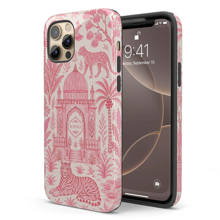 Personalized Tiger Palace iPhone Case