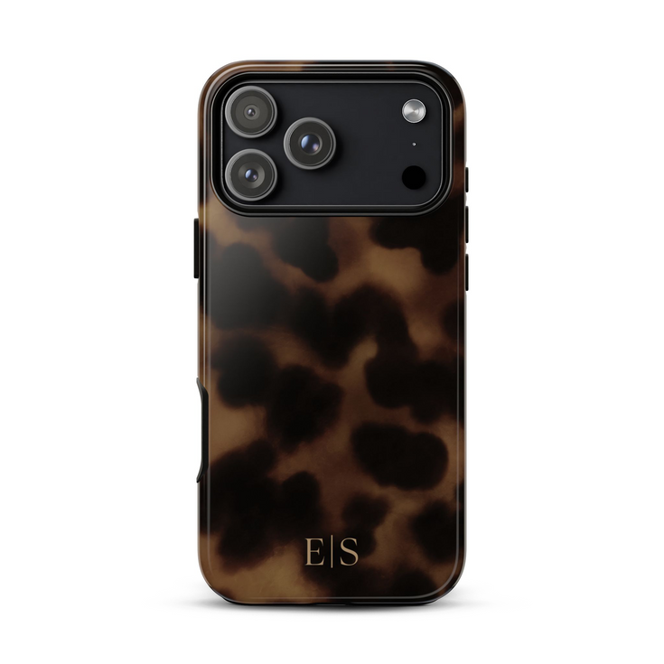 Personalized Amber Tortoise iPhone Case