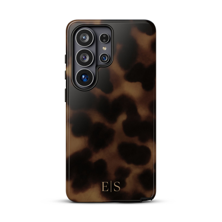 Personalized Amber Tortoise Galaxy Case