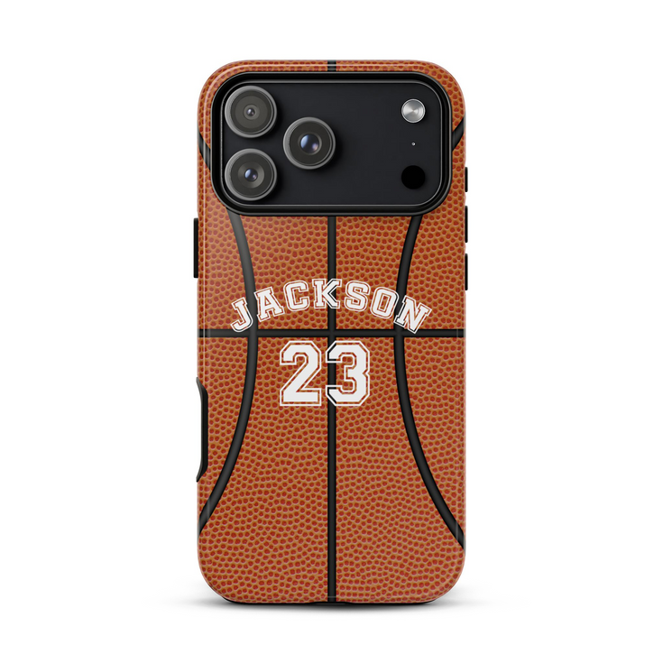 Sports Basketball Player & Number iPhone Case
