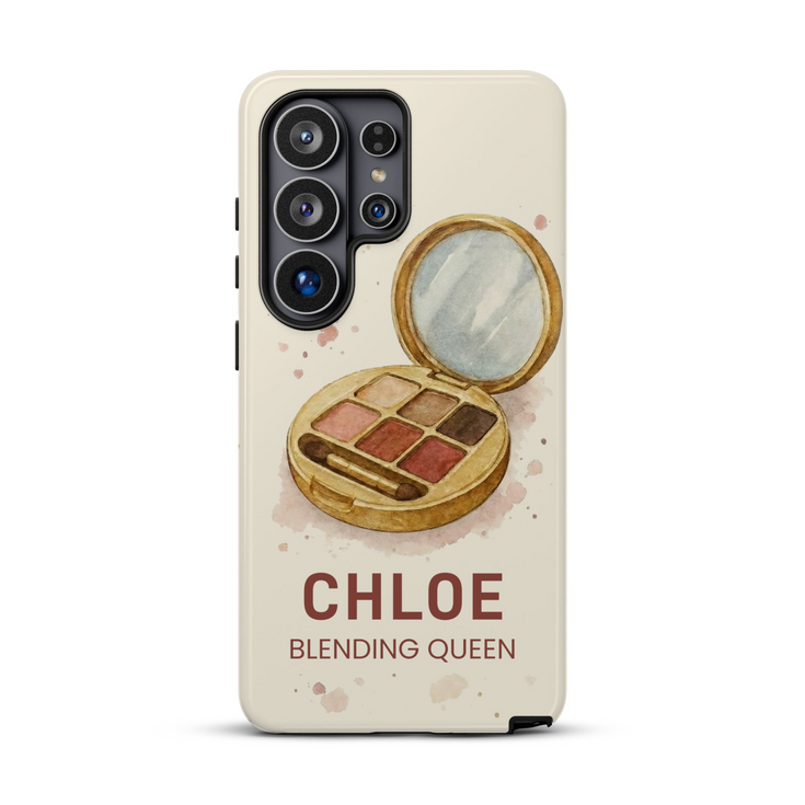 Personalized Glamour Blending Queen Makeup Palette Galaxy Case