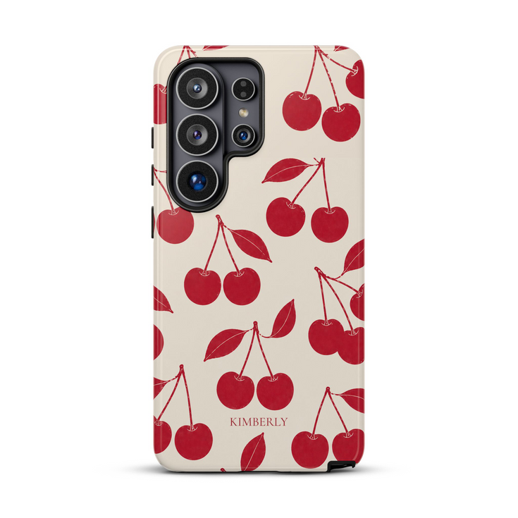 Personalized Cherry Pair Galaxy Case