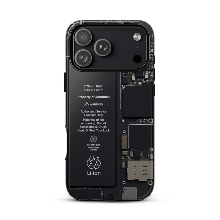 Personalized Realistic Circuit Board iPhone Case