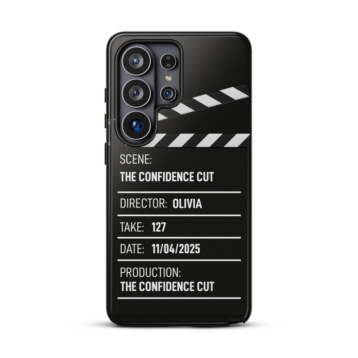Personalized Movie Directors Clapperboard Galaxy Case