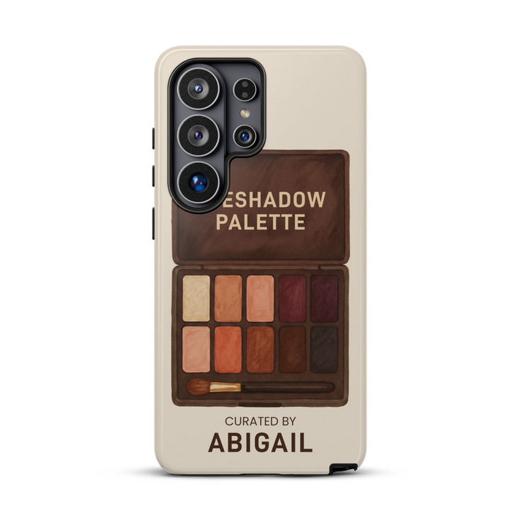 Personalized Glamour Eyeshadow Makeup Palette Galaxy Case