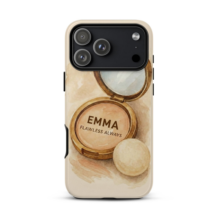 Personalized Soft Glam Flawless Makeup iPhone Case