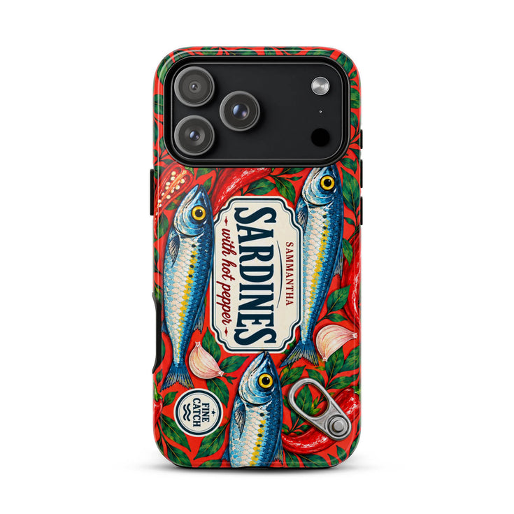 Personalized Sardines Pantry iPhone Case