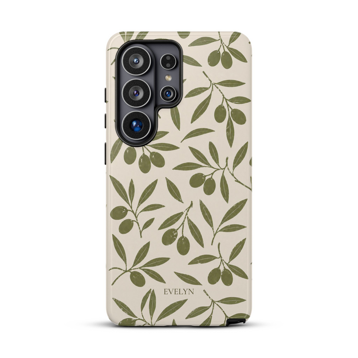 Personalized Olive Branch Galaxy Case