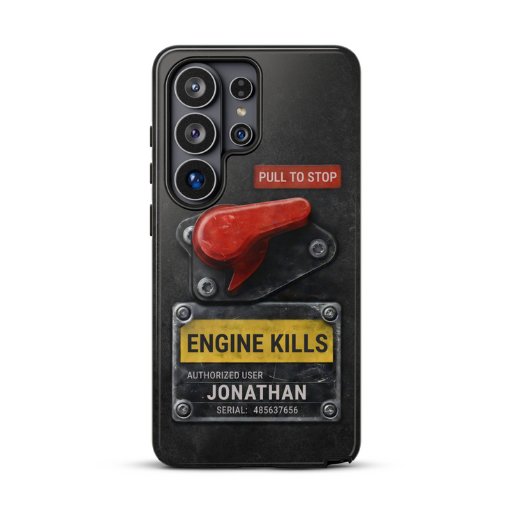Personalized Racing Kill Switch Galaxy Case