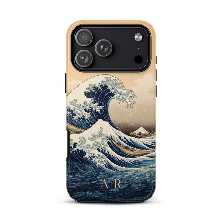 Custom The Great Wave off Kanagawa iPhone Case