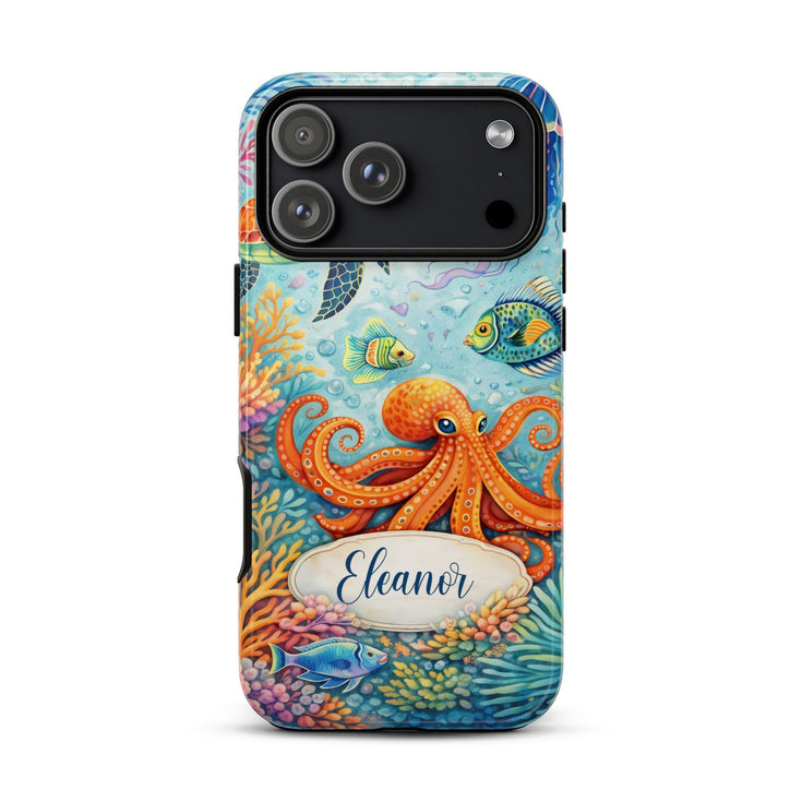 Personalized Enchanting Coastal Reef iPhone Case