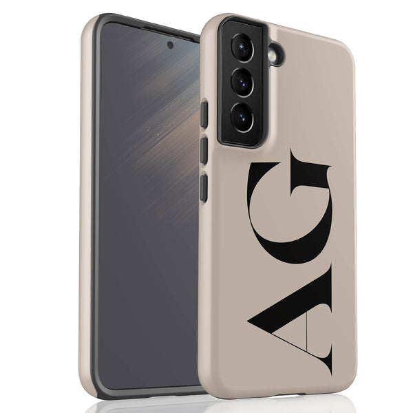 Oversized Custom Initials Galaxy Case